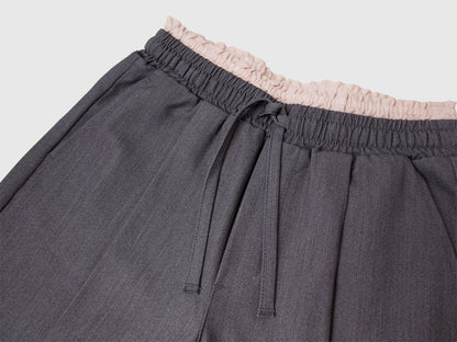 Benetton_Dark Gray_Wide Bermudas in Viscose Blend_40ZBC904B_507_03