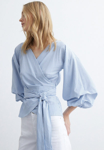 Striped Wrap Blouse_41032012_2010_01