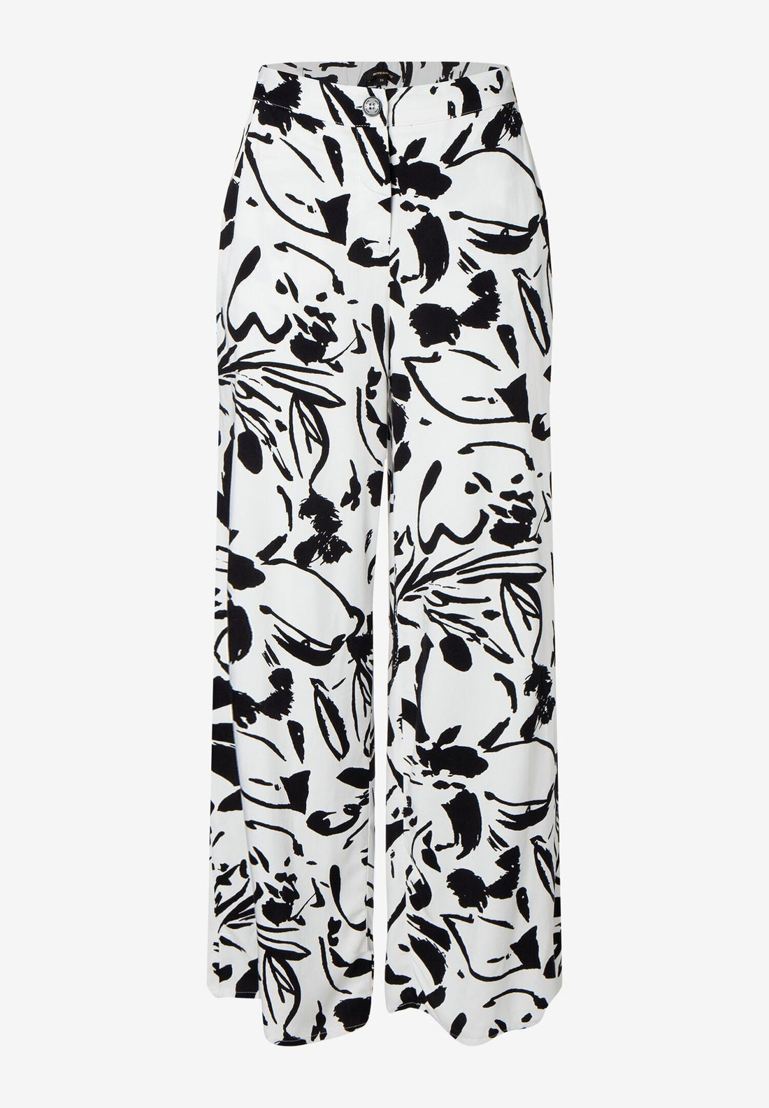 Wide Leg Printed Trousers_41034008_2022_02