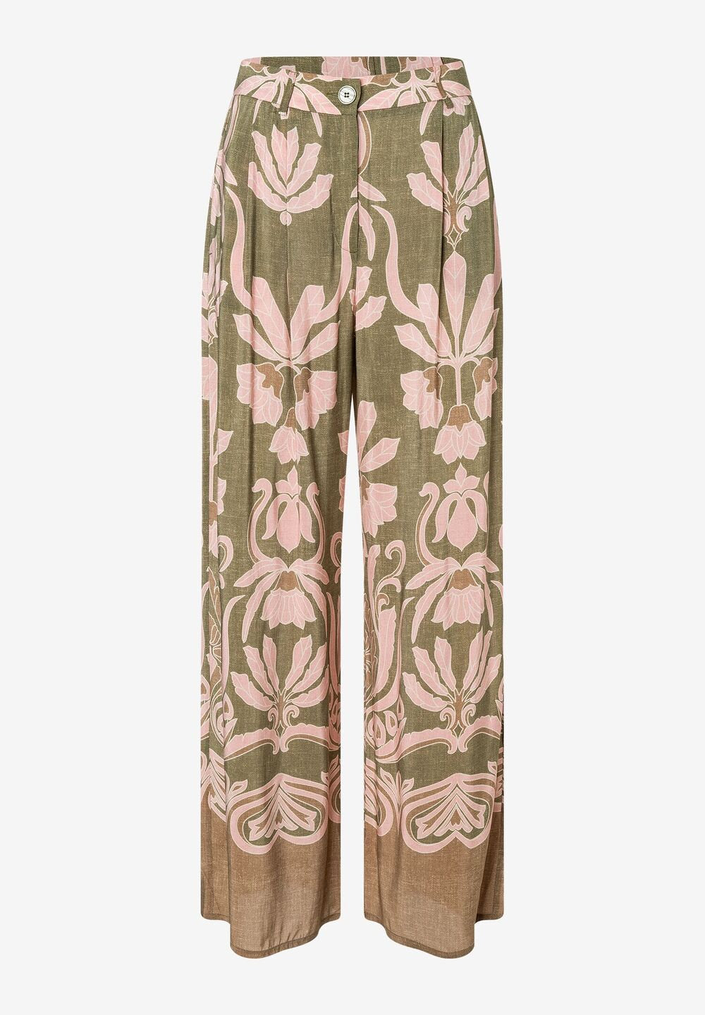 Wide Trousers In Ornament Print_41044060_4671_03