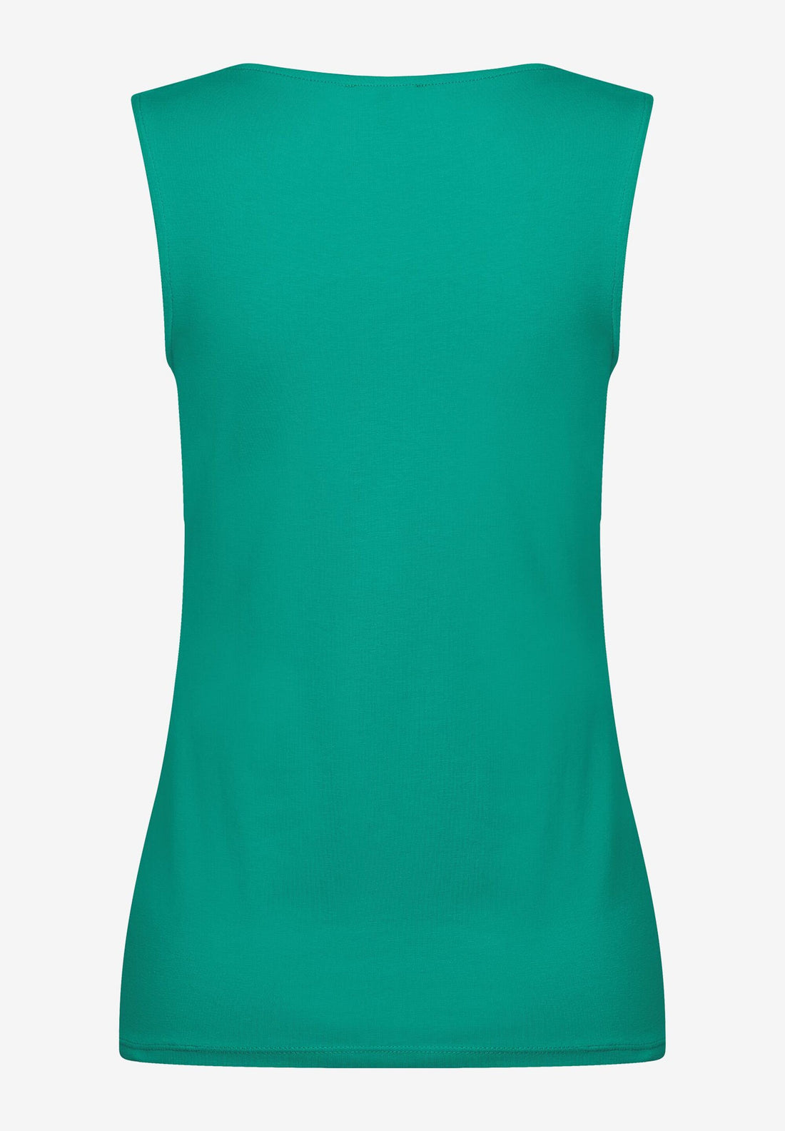 Green Cotton/Stretch Top_41050566_0657_02