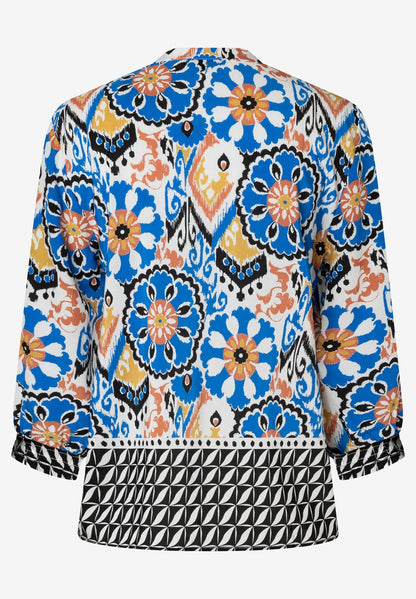 Ornament Print Viscose Blouse_41062051_5331_05