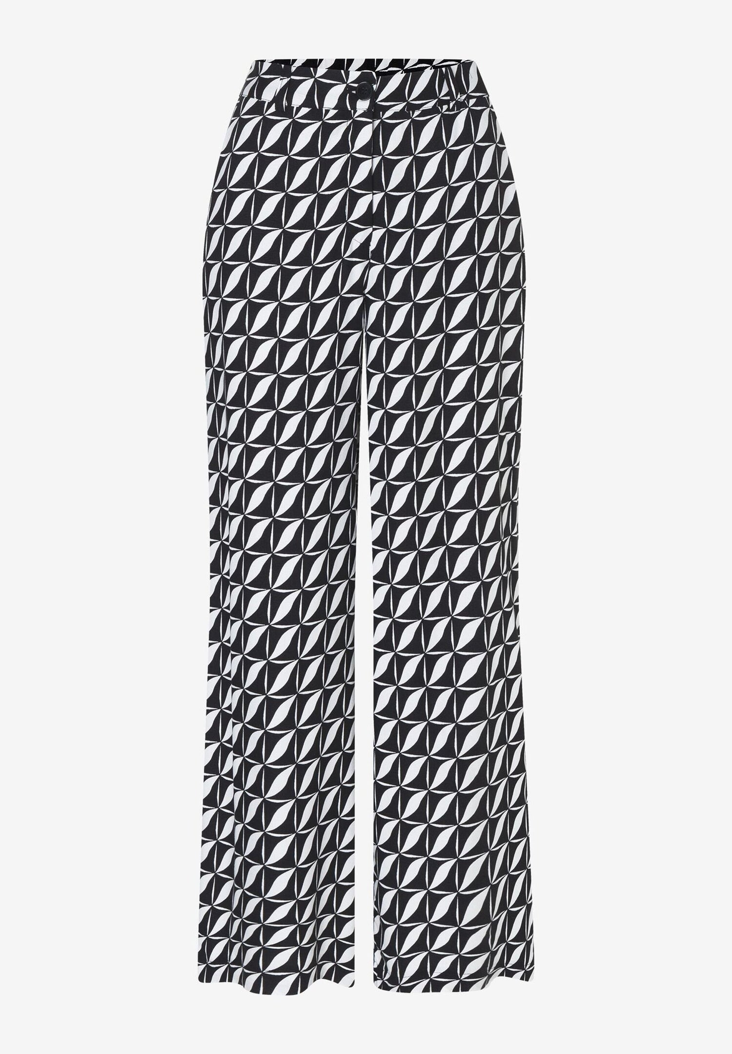 Graphic Print Palazzo Pants_41064055_2790_04