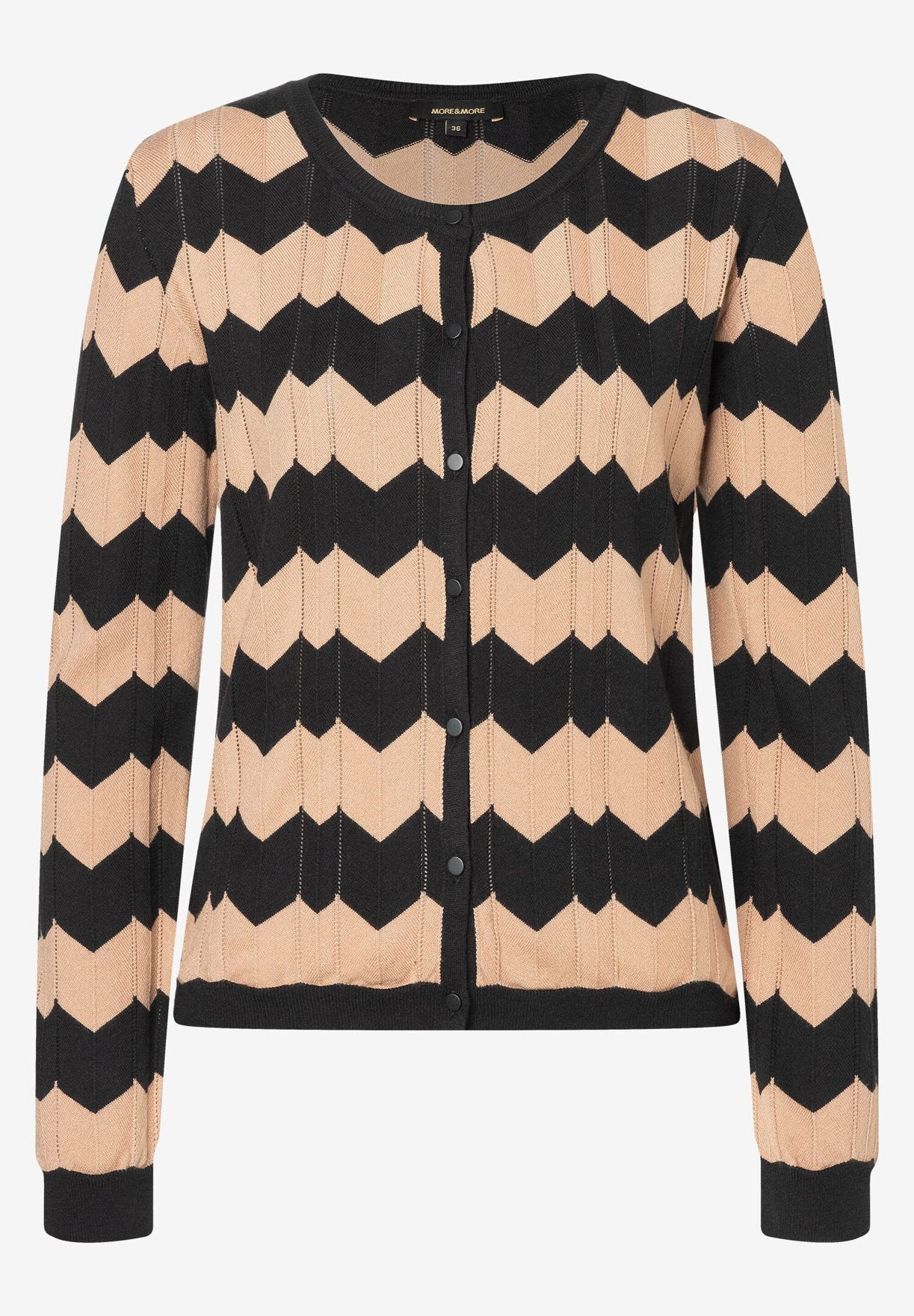 Zig Zag Design Cardigan_41071205_2790_01