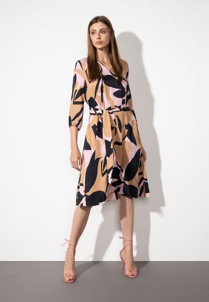 Satin Print Dress_41073004_3818_01