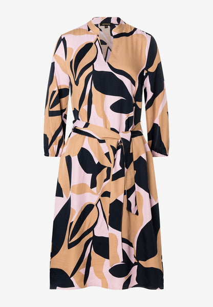 Satin Print Dress_41073004_3818_03