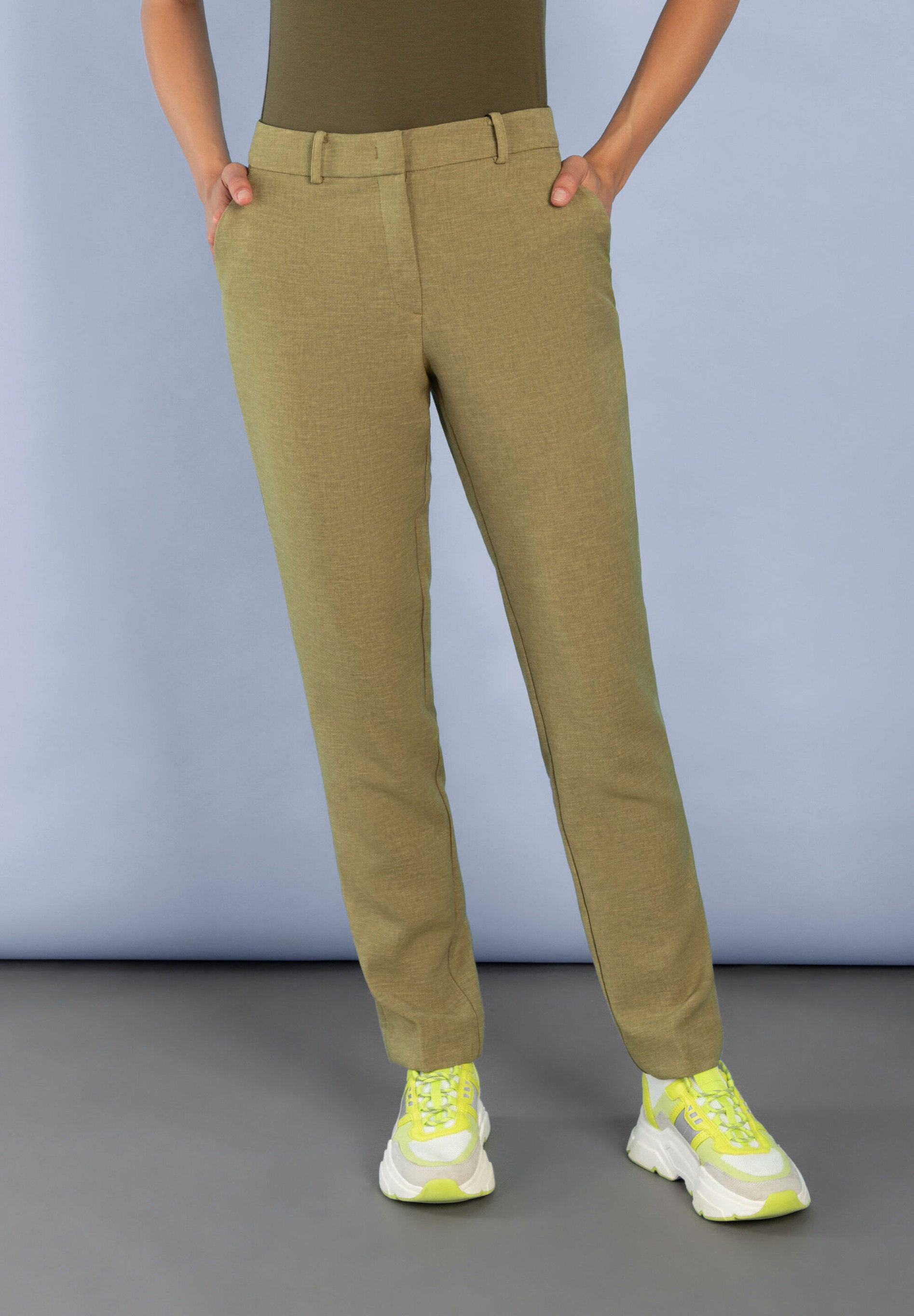 Soft Moss Green Hedy Suit Pants_02