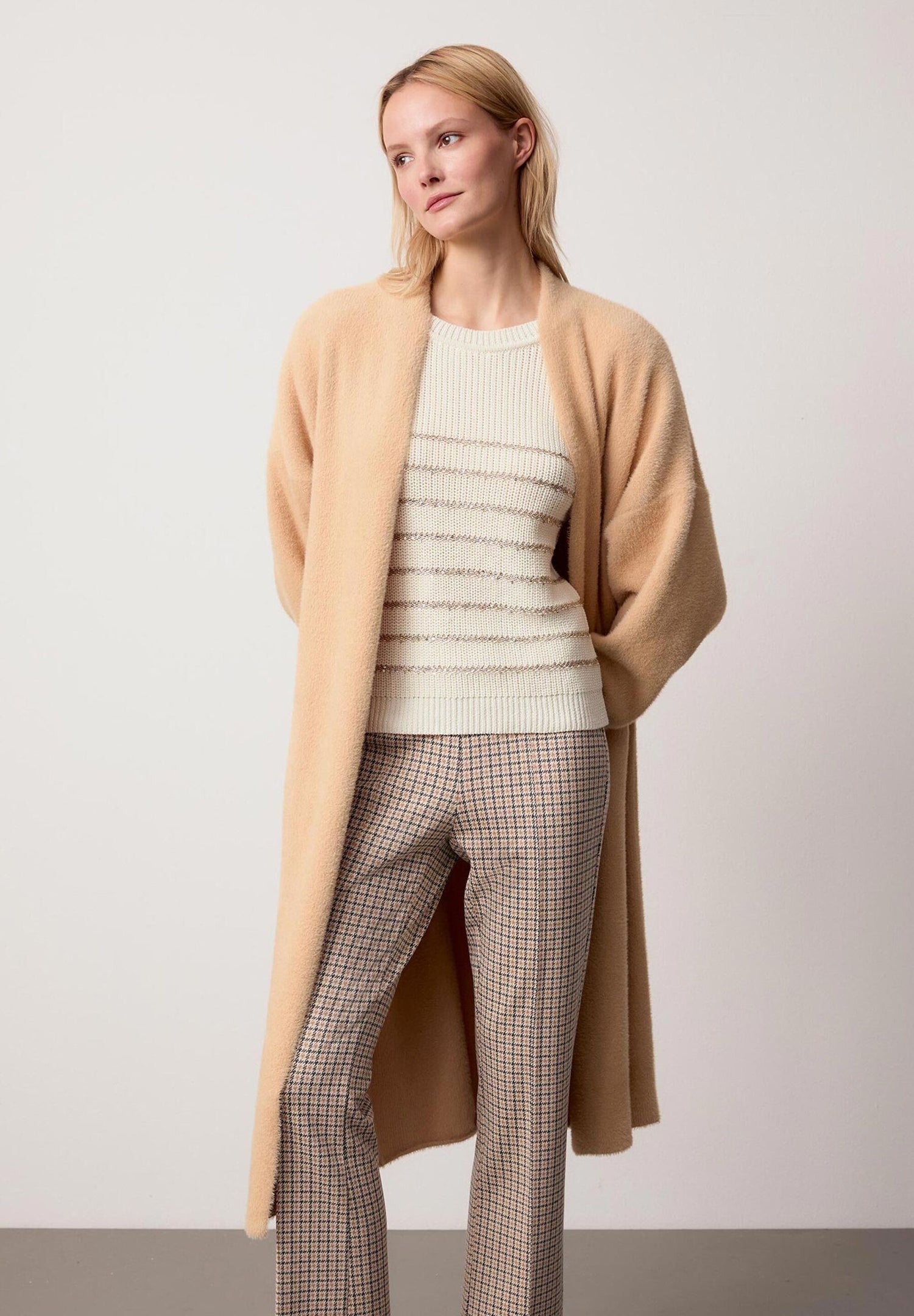 Camel Knitted Coat_41091263_0229_01