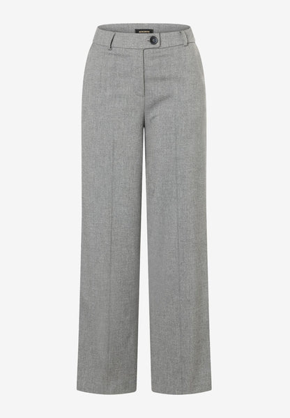 Gray Melange Trousers_41094007_0740_01