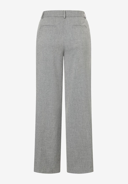 Gray Melange Trousers_41094007_0740_02