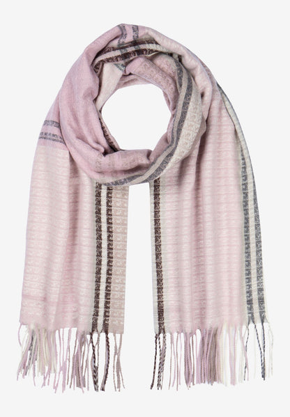 Wide Scarf with Fringes_41099003_6818_03