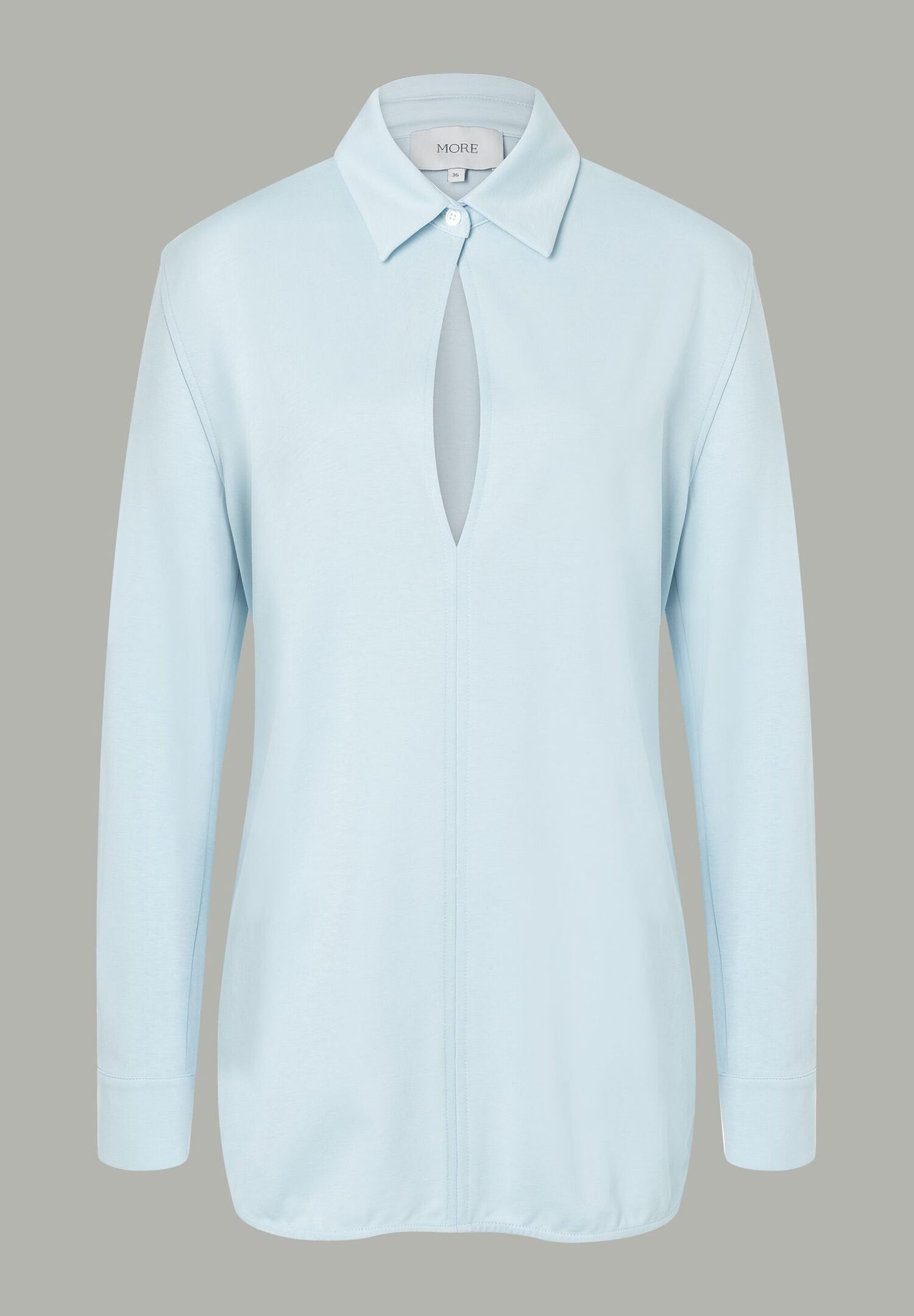 Light Blue Long Polo_41100090_0341_01