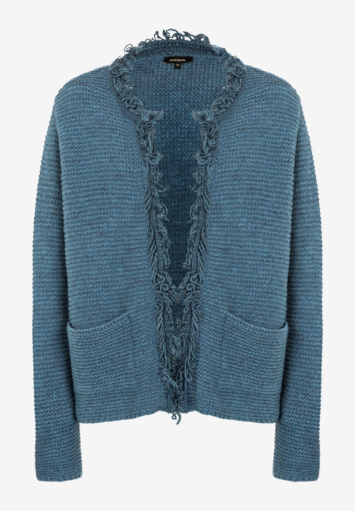 Gray Blue Cardigan with Fringes_41101265_0332_03