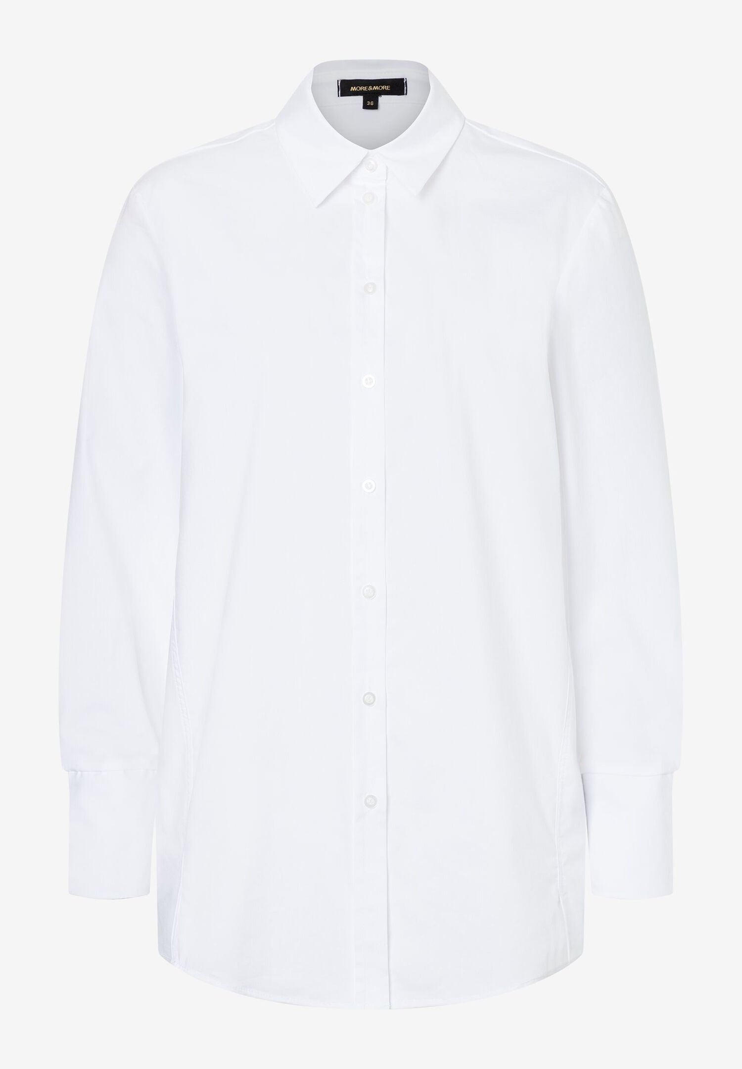 White Wide Shirt Blouse_41102053_0010_01