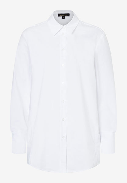 White Wide Shirt Blouse_41102053_0010_01