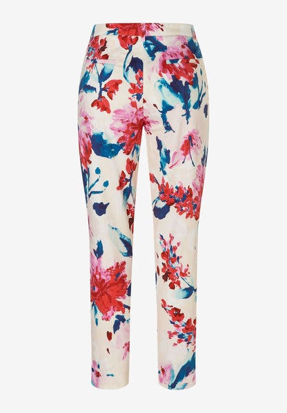 Cropped Trousers With Floral Print_41244080_4041_03