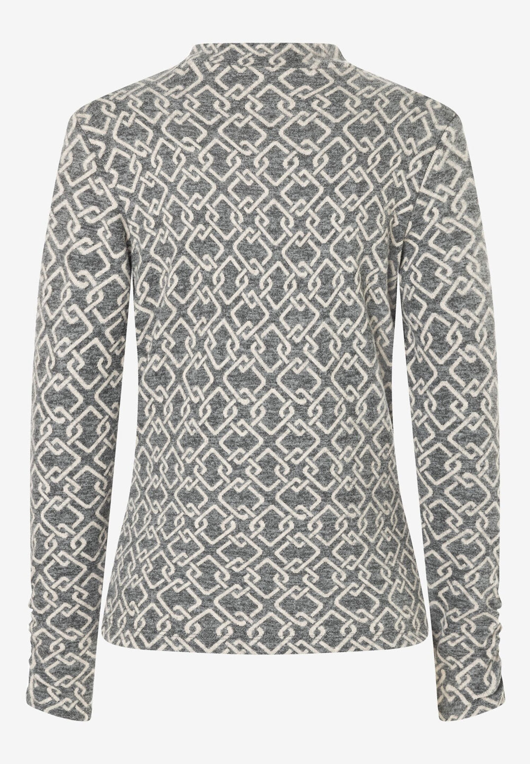 Patterned Gray Jersey Shirt_41640083_2740_04