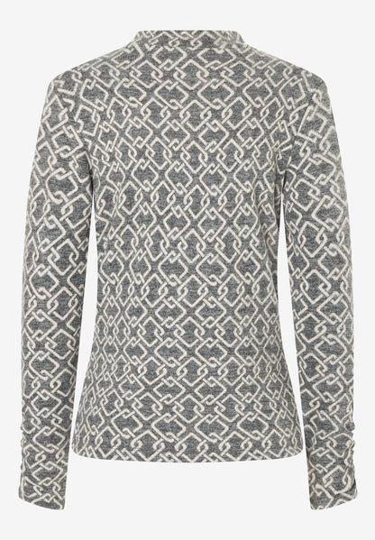 Patterned Gray Jersey Shirt_41640083_2740_04