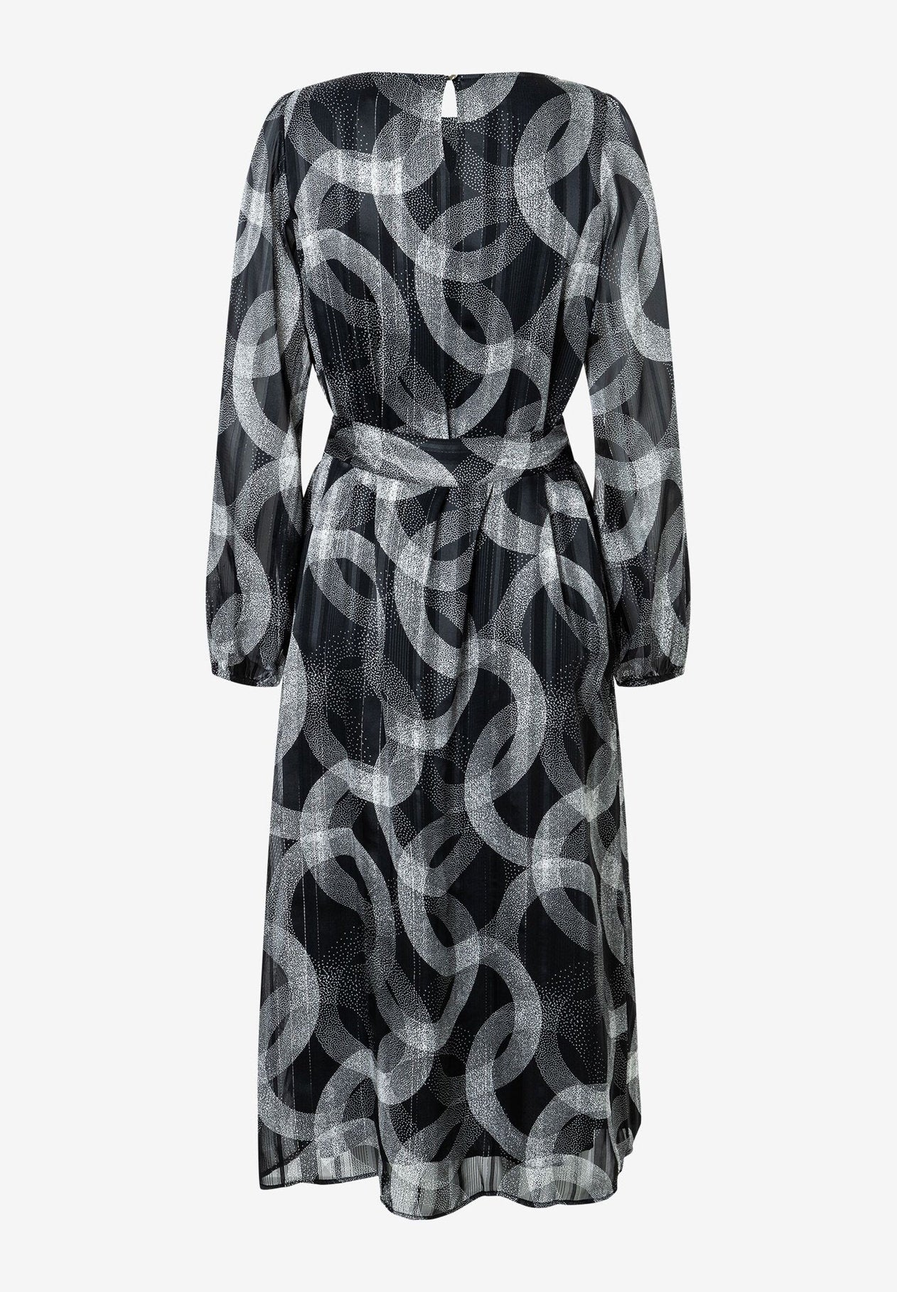 More &amp;  More_Printed Dress with Shine_41653081_2790_03