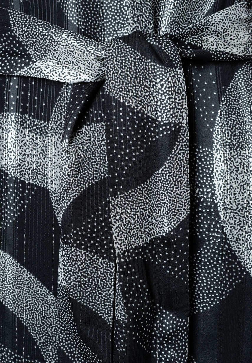 More &amp;  More_Printed Dress with Shine_41653081_2790_04