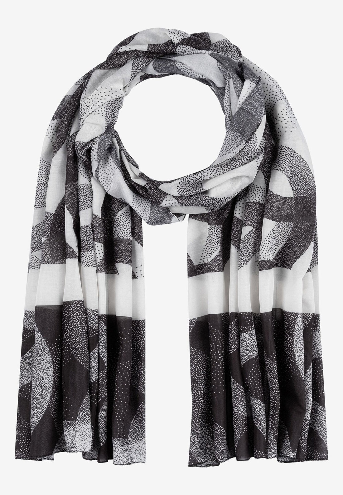 More & More_Ecru Print Scarf_41659080_2031_01