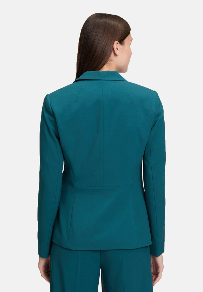 Betty Barclay_Deep Teal_Classic Blazer with Pockets_4178-3747_5048_03