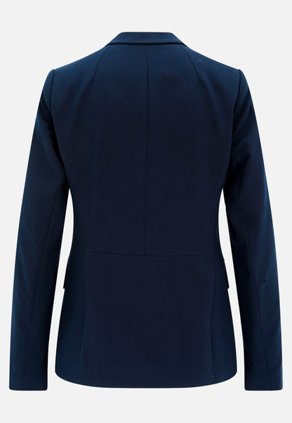 Betty Barclay_Blue_Classic Blazer with Pockets_4178-3747_8543_05