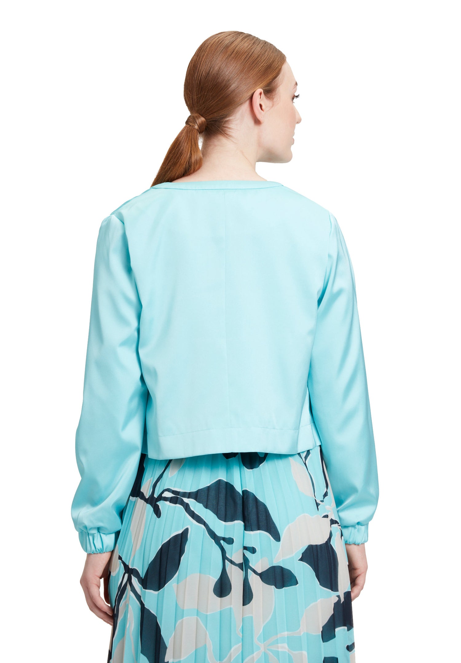 Blazer Jacket In Plain Colors - BEVAVA