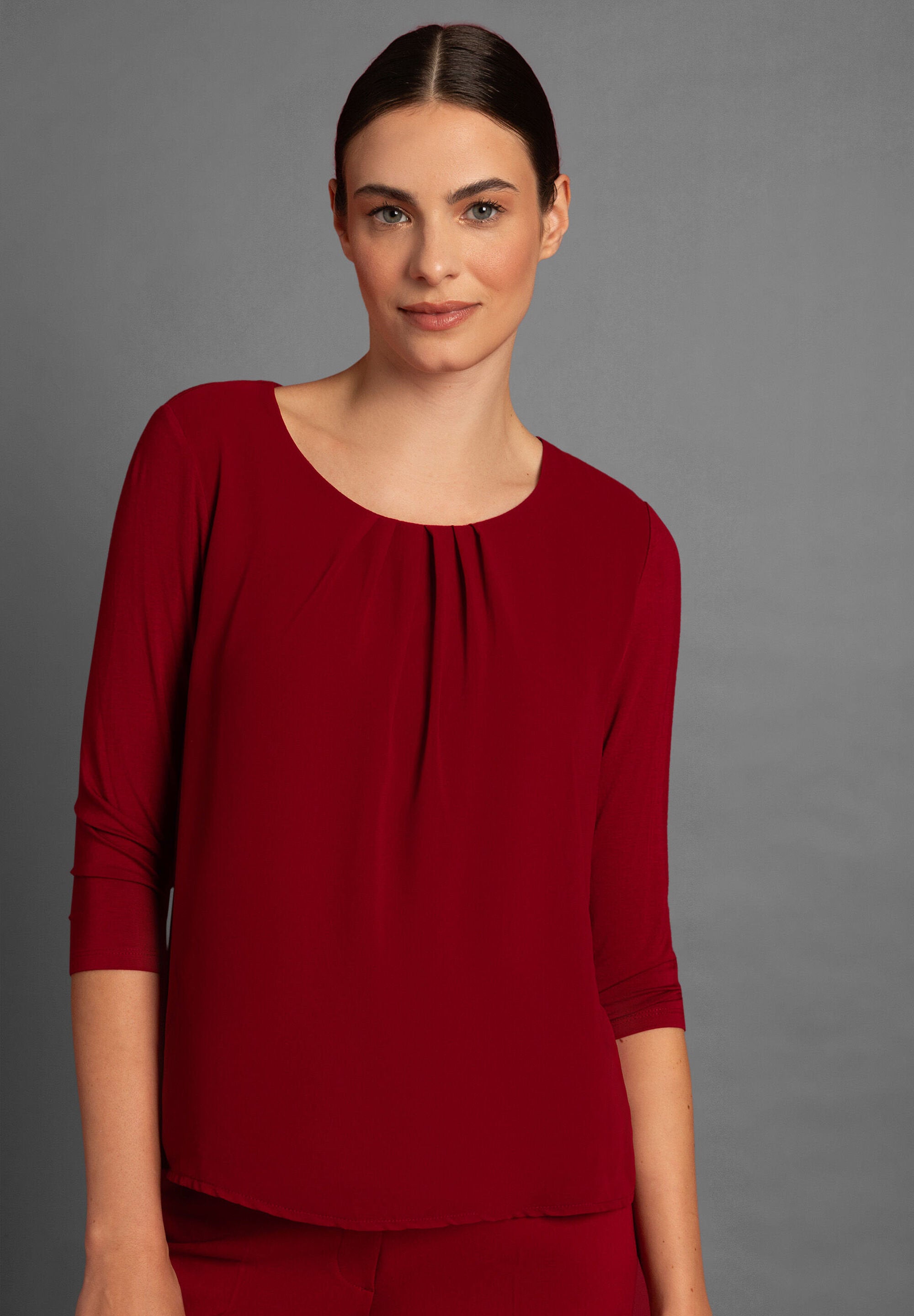 Red Blouse Shirt_01