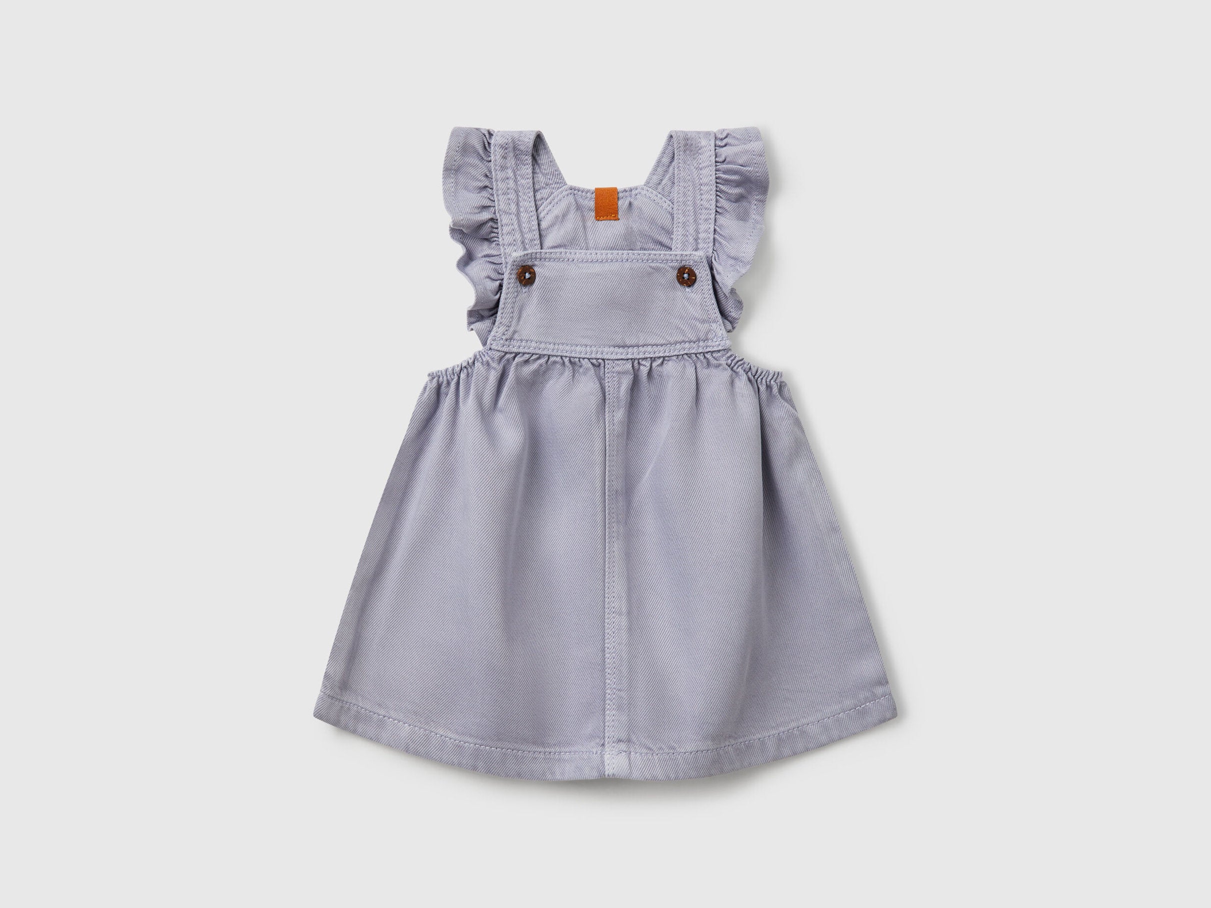 Benetton_Dungaree Skirt with Rouches_41AQAV00M_8M2_01