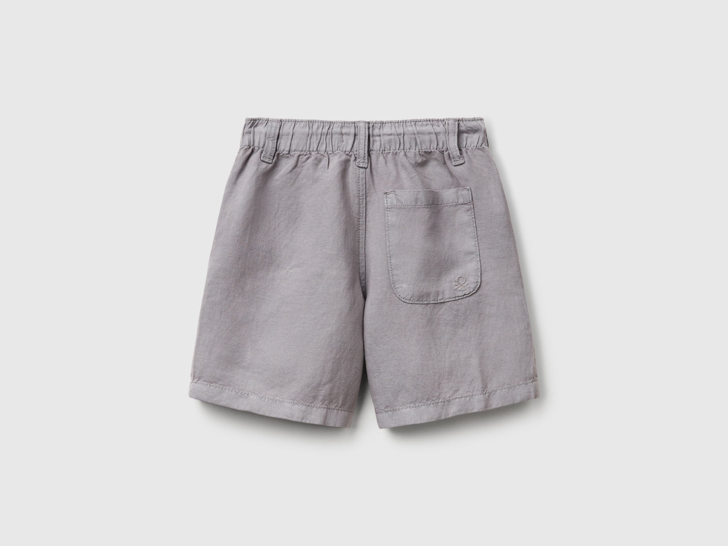 Benetton_Bermuda Shorts with Drawstring in Linen Blend_41DAG902X_71M_02