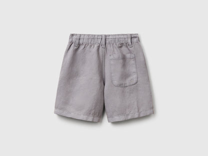 Benetton_Bermuda Shorts with Drawstring in Linen Blend_41DAG902X_71M_02