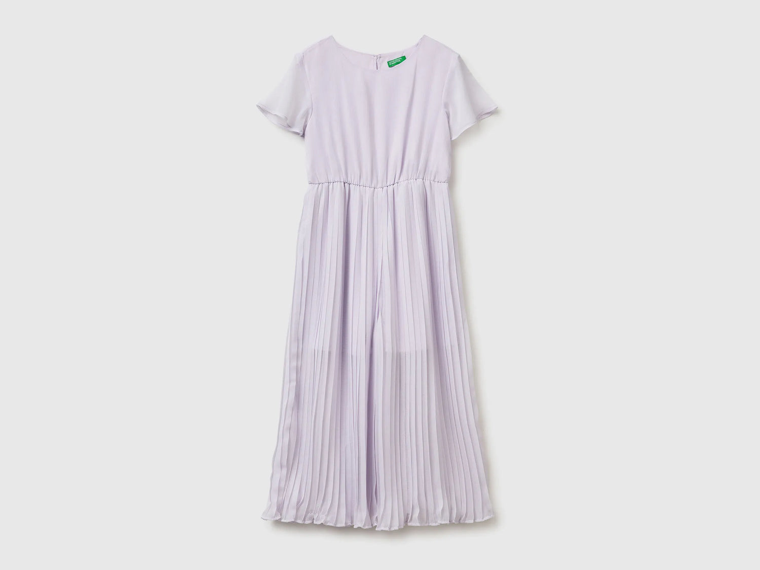 Benetton Pink Girls Jumpsuit with Pleated Trousers SKU: 41EXCT01C_3G1 Image 01