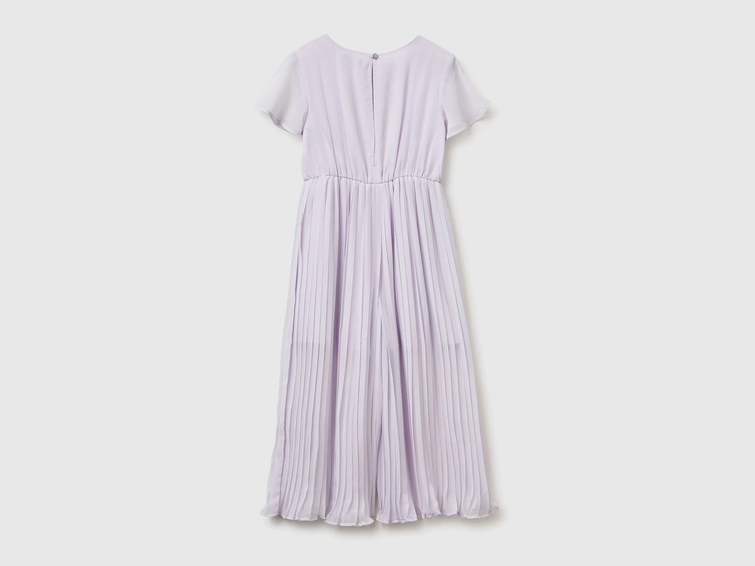 Benetton Pink Girls Jumpsuit with Pleated Trousers SKU: 41EXCT01C_3G1 Image 02