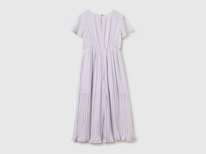 Benetton Pink Girls Jumpsuit with Pleated Trousers SKU: 41EXCT01C_3G1 Image 02