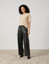 Wide Trousers In Leather Look_01