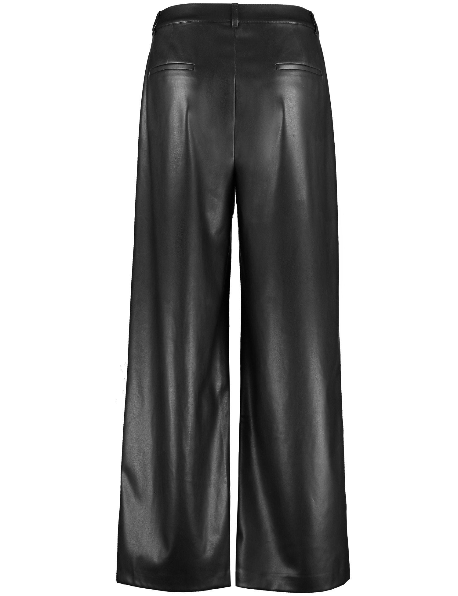 Wide Trousers In Leather Look_03