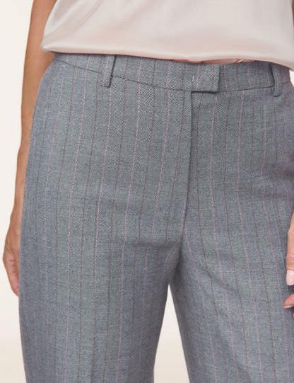 Elegant Fabric Trousers With Glencheck_04