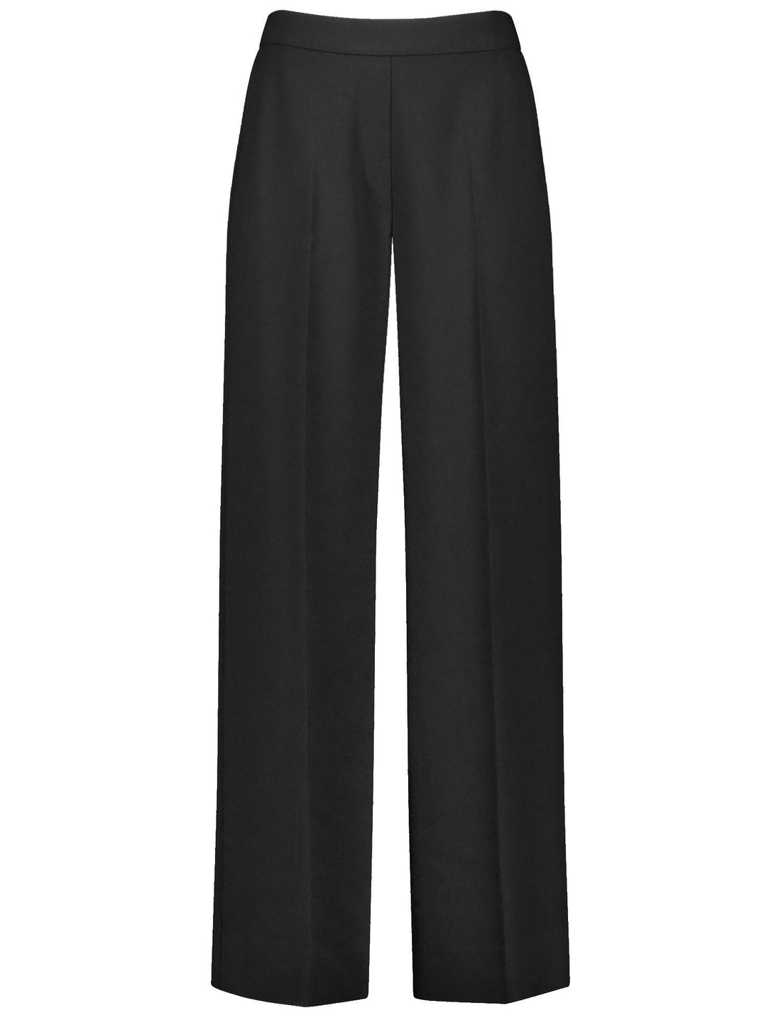 Elegant Hatching Pants with A Wide Leg_420036-31235_11000_02