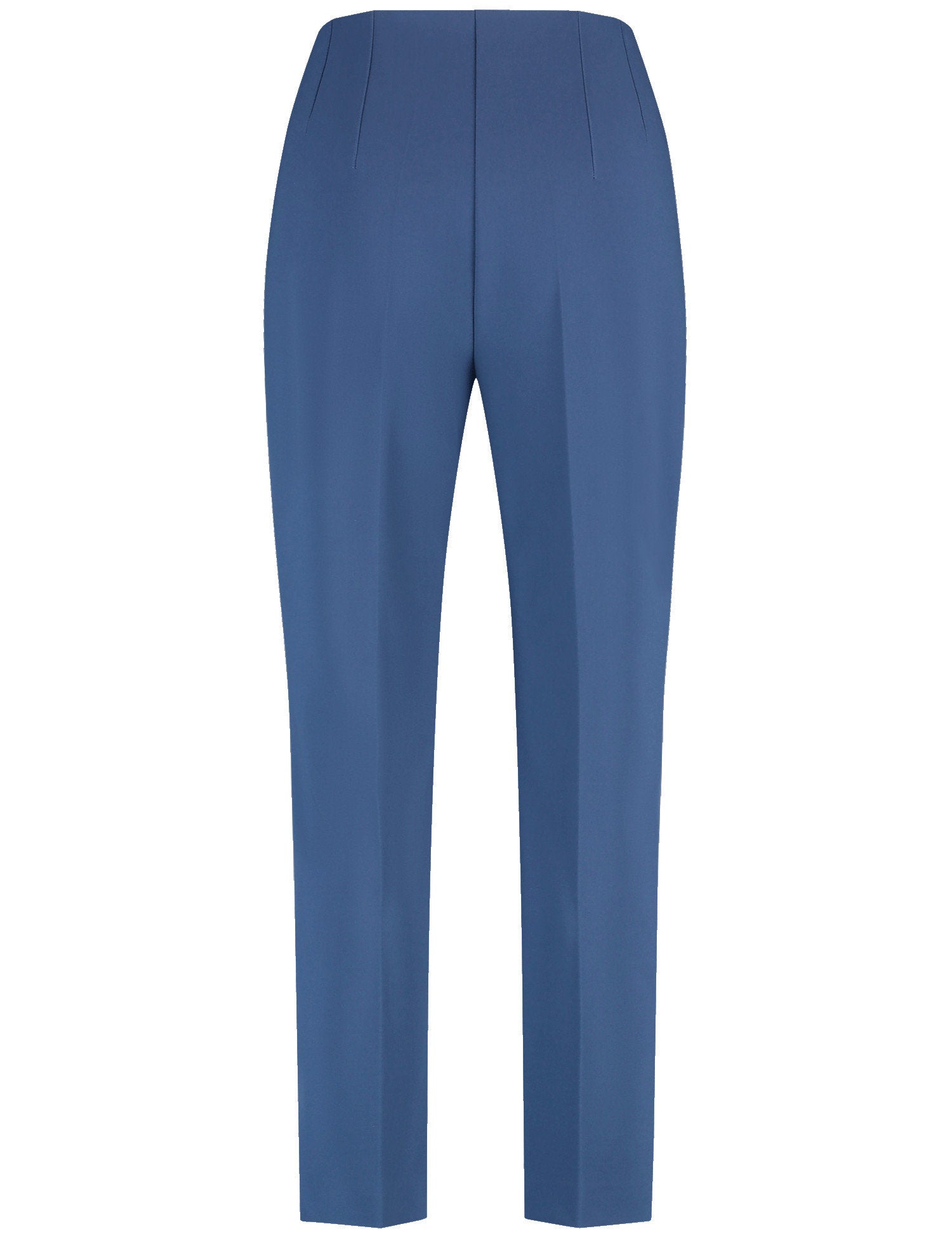 Elegant 7/8-Length Trousers With Pressed Pleats_420044-31259_80939_03