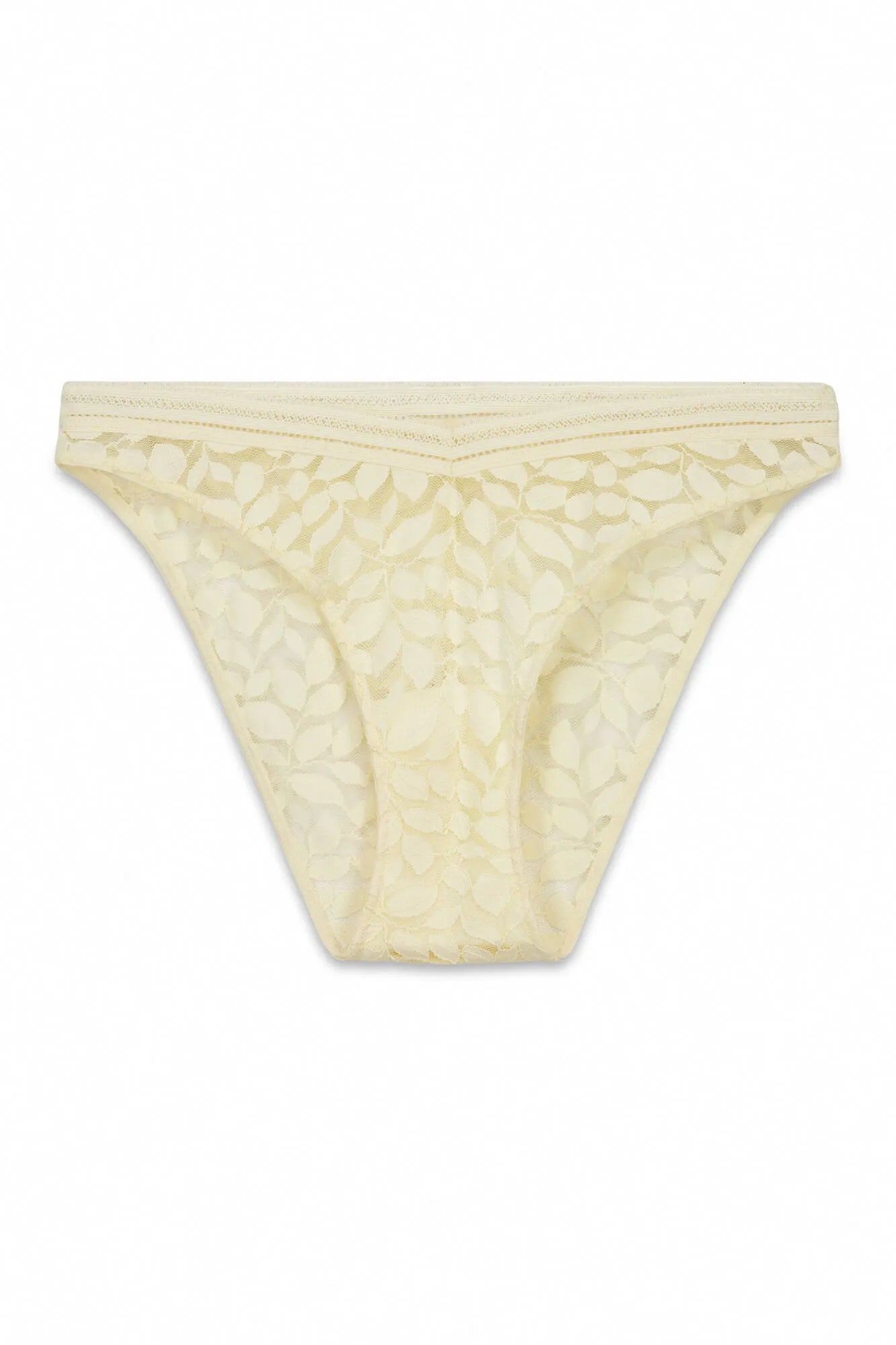 Women Secret_Tan_Beige Lace Classic V-Waist Panty_4213731_35_05