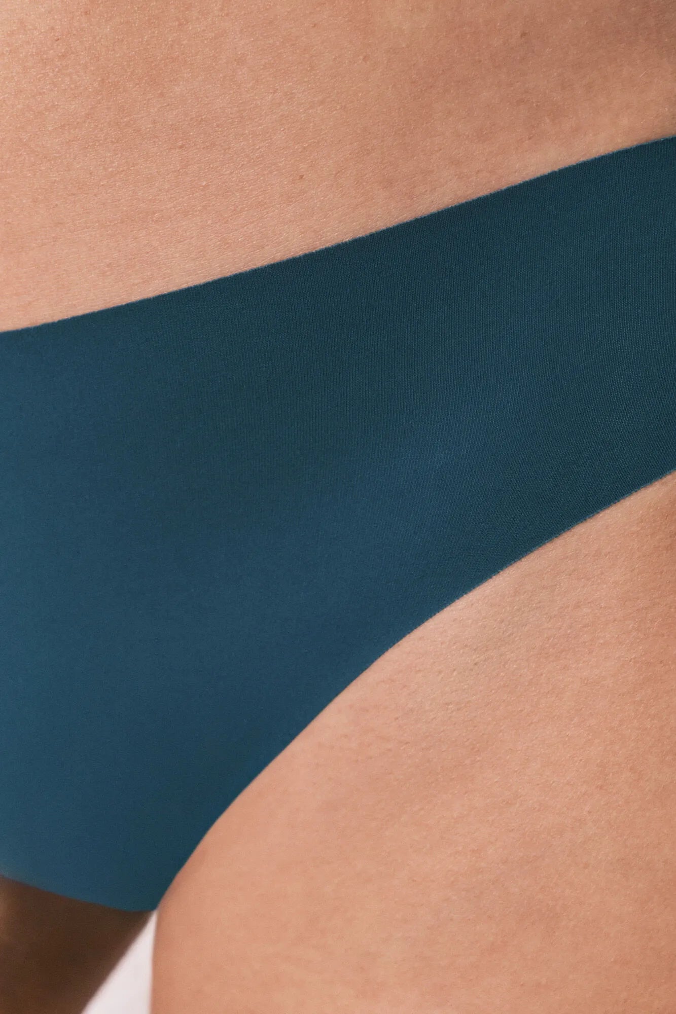 Women Secret Green Women Blue Microfibre Classic Clean Cut Panty SKU: 4213768_24 Image 03