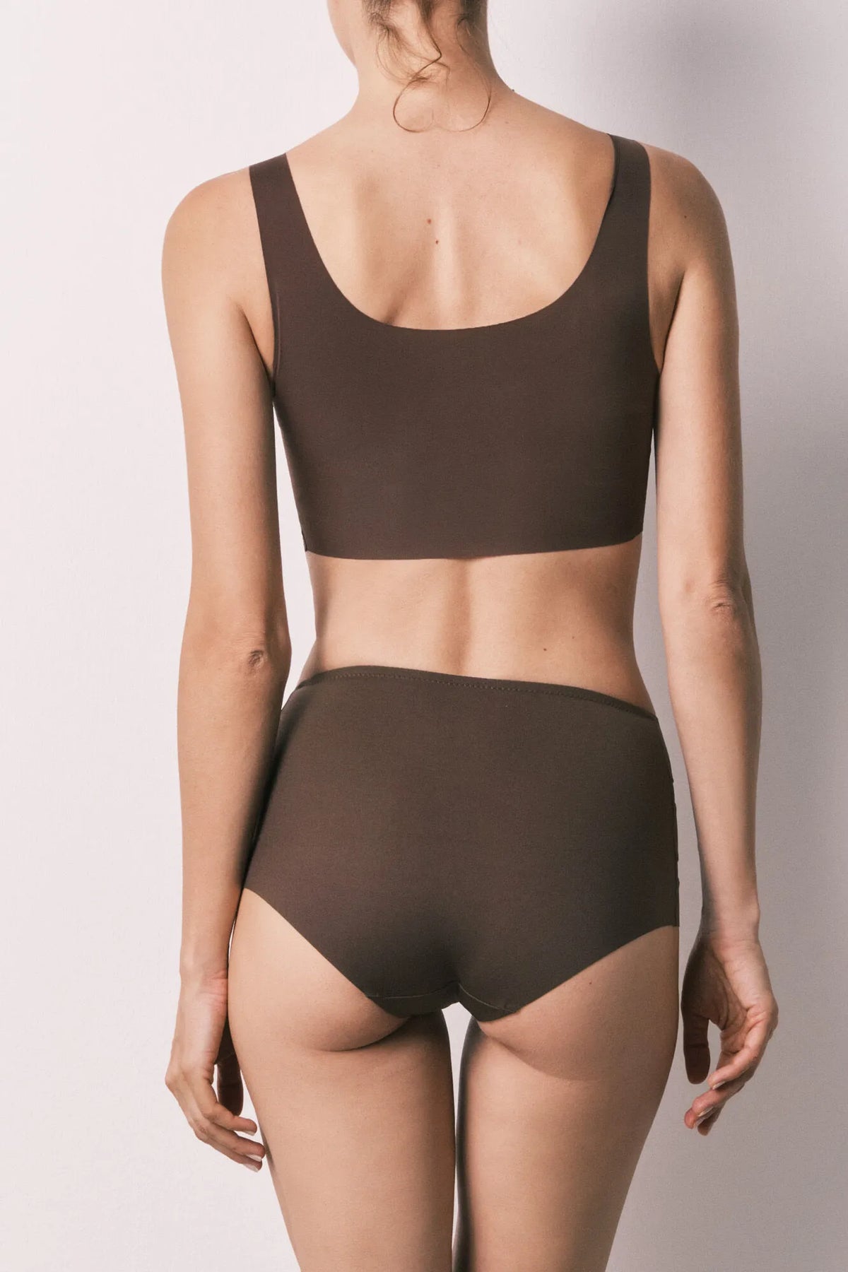 Women Secret Purple/Lilac Women Brown High-Waisted Sports Shaping Panty SKU: 4214190_76 Image 02