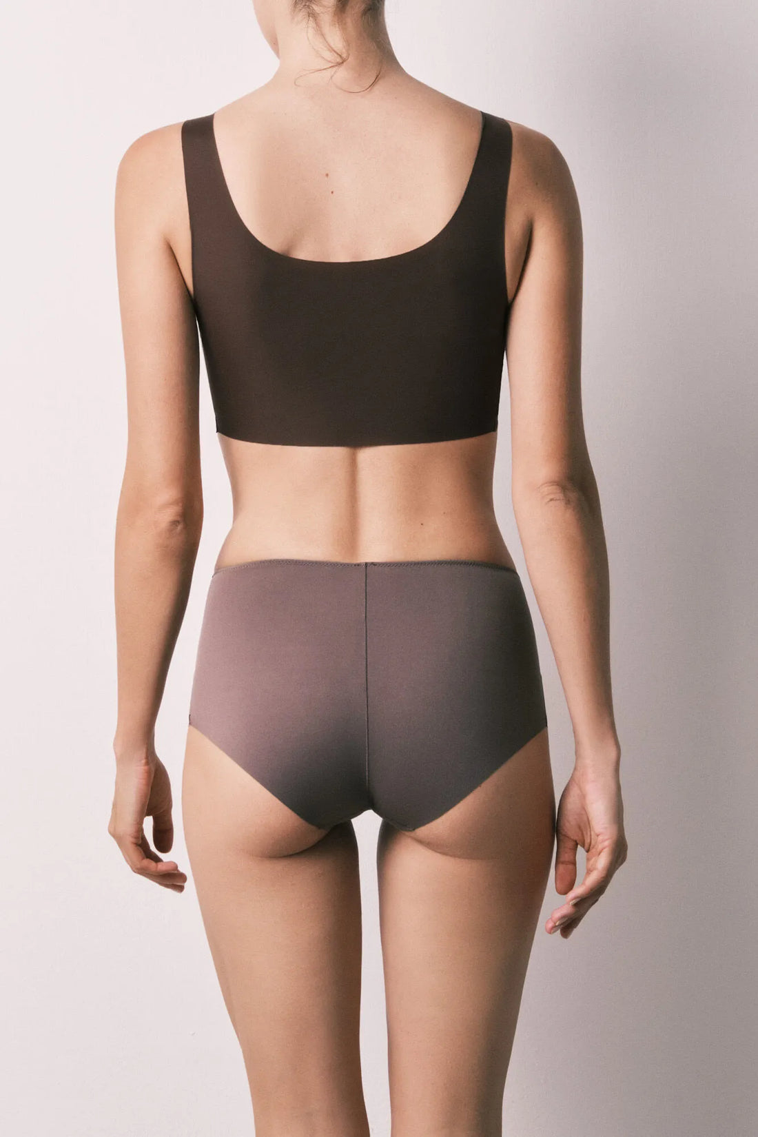 Women Secret Purple/Lilac Women Purple Mesh High-Waisted Shaping Panty SKU: 4214194_77 Image 02