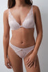 Women Secret Pink Women Pink Lace And Tulle Classic Panty SKU: 4214258_70 Image 01