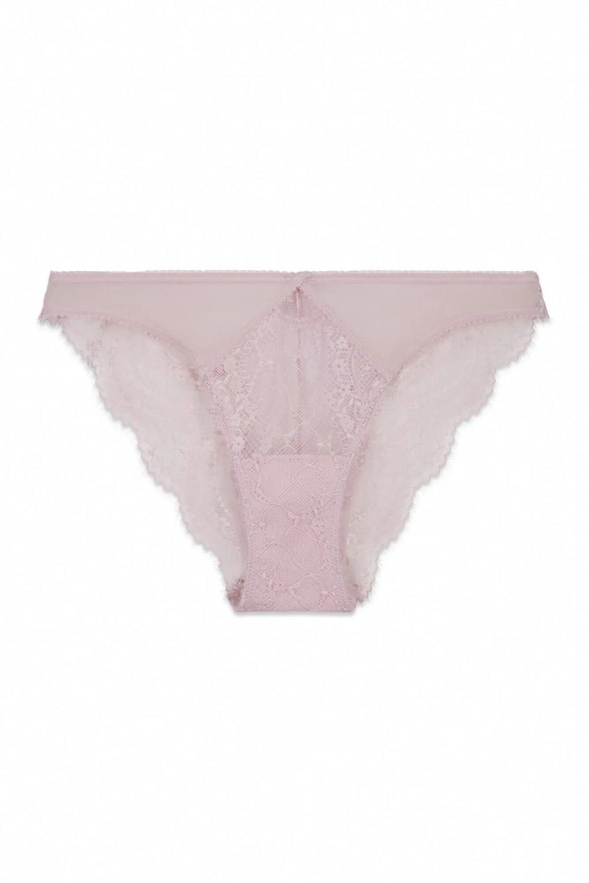 Women Secret Pink Women Pink Lace And Tulle Classic Panty SKU: 4214258_70 Image 04