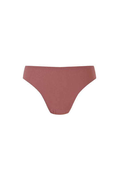 Women Secret Pink Women Pink Microfibre Ribbed Classic Panty SKU: 4214303_72 Image 05