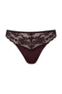 Classic Microfiber And Lace Garnet Thong_07