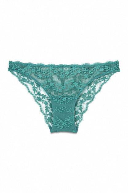 Women Secret_Classic Green Lace Panty_4219880_22_07