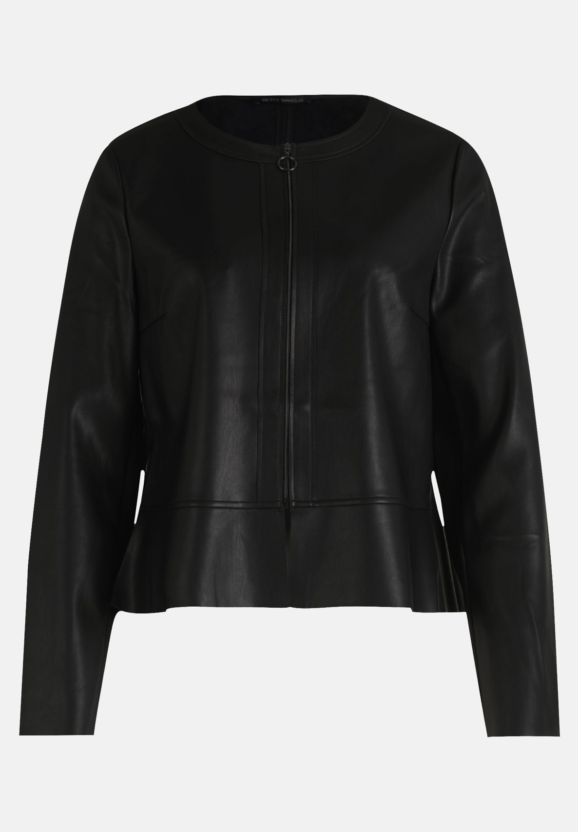 Betty Barclay_Black_Short Blazer with Zip_4272-2738_9045_04